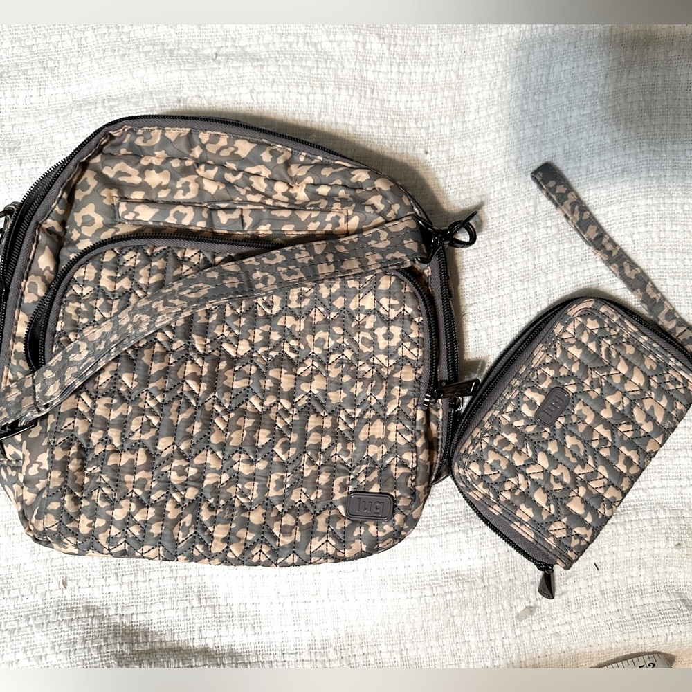 LUG Ranger Camo Crossbody Travel Purse and Wallet